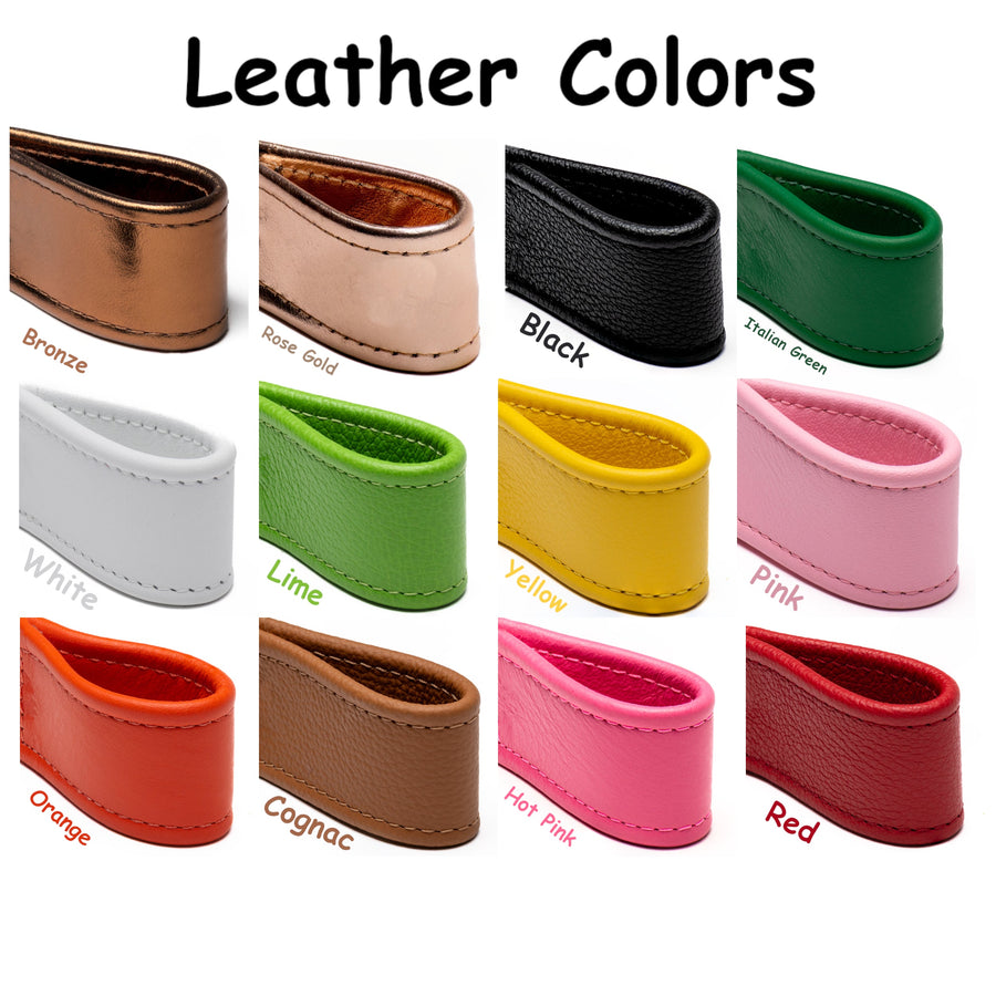 Cat Collar Leather Personalized Engraved Plate with the Leather Color for you